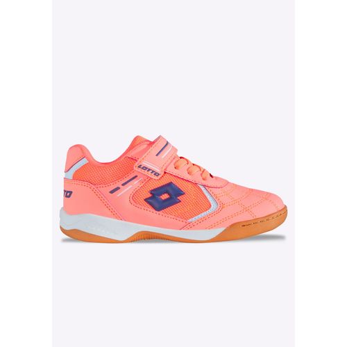 Hallenschuh LOTTO, Mädchen, Gr. 33, fr.coral, lila, Synthetik, Schuhe