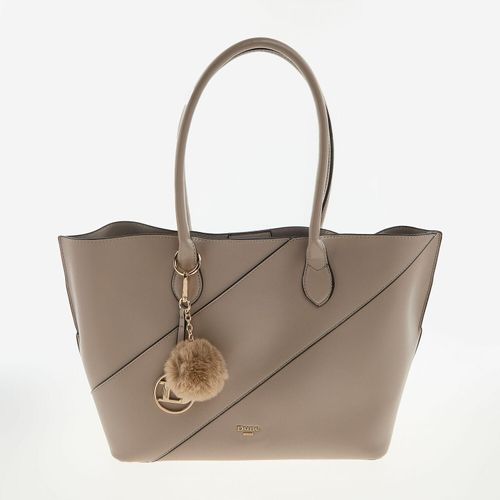 Graue Tote Bag mit Logo Image