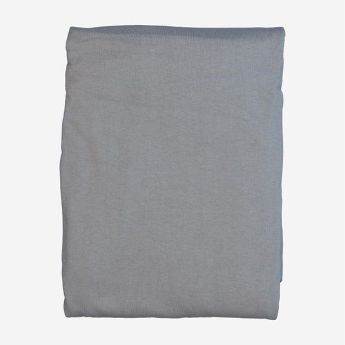 Graues Bettlaken aus Bio-Baumwolle 180-220cm