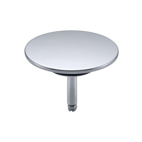 Waschbeckenstöpsel DIAQUA "72.2 mm Stopfen für Badewannen", grau (chrom), Metall, Stöpsel, Waschbeckenstöpsel