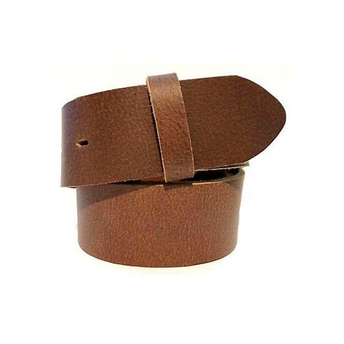 Gürtelriemen RETTUNGSRING GÜRTEL, Damen, Gr. 95, braun, Leder, Gürtel