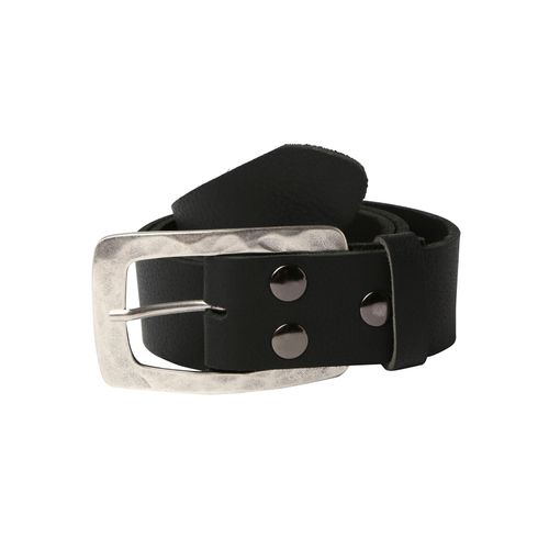 Koppelgürtel RETTUNGSRING GÜRTEL, Damen, Gr. 11,5, schwarz, Büffelleder, unifarben, Gürtel