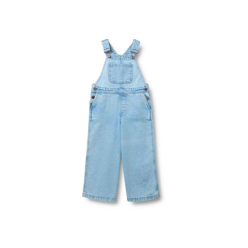 Jumpsuit WHEAT "WHEAT Overall Marley", Kinder, Gr. 104, light blau, 100% Baumwolle, unifarben, normal, Overalls Jumpsuit