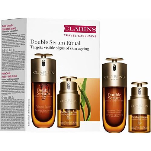 Zestaw Clarins Double Serum Face 50ml + Double Serum Eye 20ml