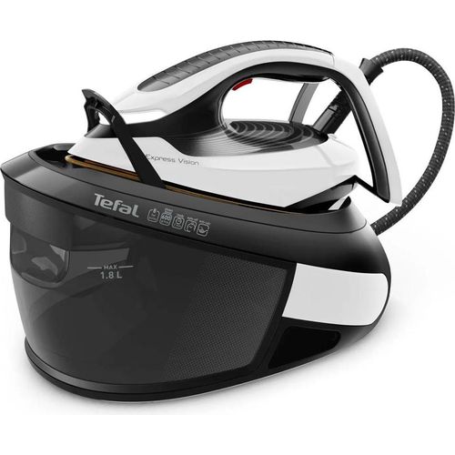 tefal sv8156 express power bügelstation schwarz-weiß