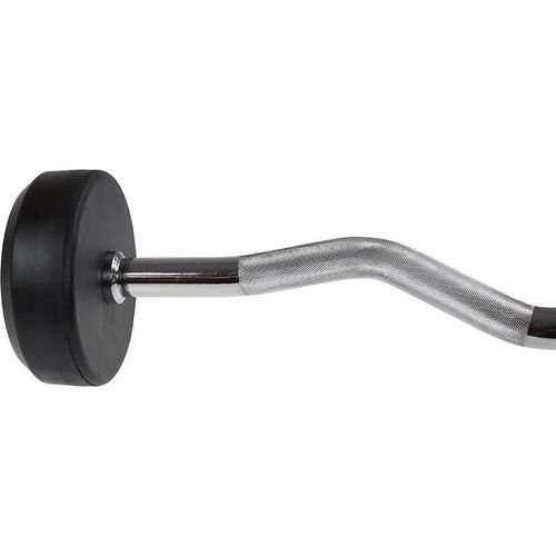 40 kg Curlstange mit Gummibeschichtung - Fitnessgeräte