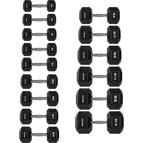 Hex Hantel 22,5 kg - Langlebiges, vielseitiges Gewicht