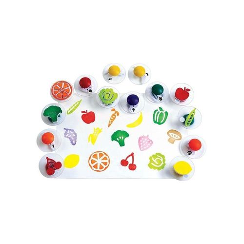 Colorations - Fruit and Vegetable Stamps 14pcs.