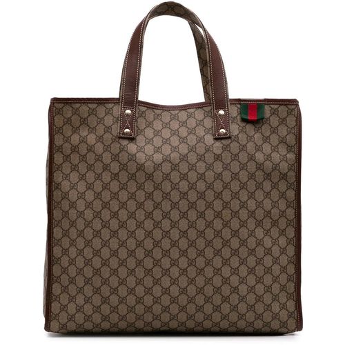 Gucci Shopper - Large GG Supreme Web Loop Tote - Gr. unisize - in Braun - für Damen Image