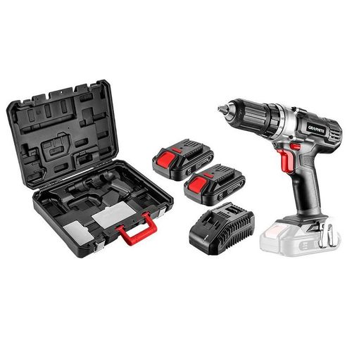 GRAPHITE Akkuschrauber 58G006-SET2