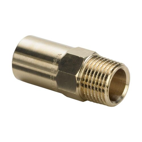 Viega Sanpress Einsteckstück 2211.1, d. 28mm x R 1", Siliziumbronze 122034 Image