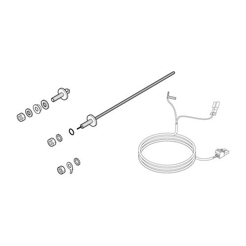Remeha Femdstromanoden-Set Thermischer Ablaufsicherung EC431, für Diematic 3 100010652 Image