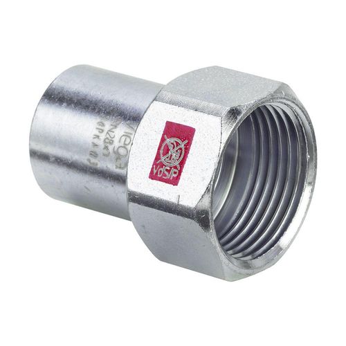 Viega Prestabo Einsteckstück 1112.1, d. 22mm x Rp 3/4", Stahl verzinkt 559175 Image