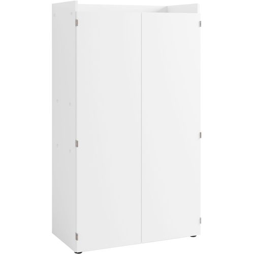 Sekretär BYLIVING "Janne", weiß, B:80cm H:141cm T:40cm, Sekretäre, Sekretär, platzsparende Arbeitslösung für den Wohnraum mit viel Stauraum