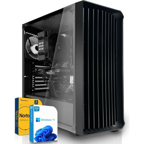 SYSTEMTREFF Office PC - Ryzen 5 PRO 5655G - Radeon RX Vega 7 - 8GB DDR4 - 256GB SATA - Windows 11 Pro - Desktop