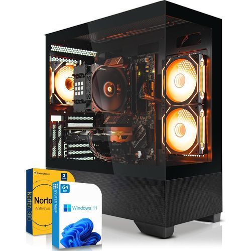 SYSTEMTREFF Gamer PC-System - Core Ultra 5 245K - AMD Radeon RX 9060 XT 16GB - 32GB DDR5 - 1TB NVMe - Windows 11 Pro - Desktop