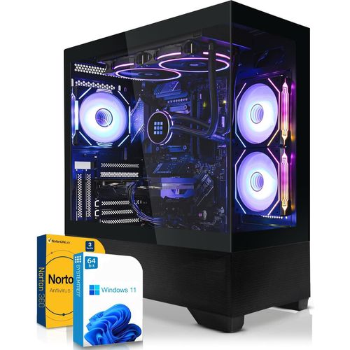 SYSTEMTREFF High-End Gamer Rechner - Core i9-14900 - AMD Radeon RX 9070 16GB - 32GB DDR5 - 1TB NVMe - Windows 11 Pro - Desktop PC