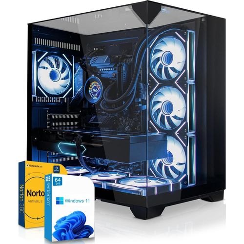 SYSTEMTREFF High-End Gamer Rechner - Core Ultra 9 285 - AMD Radeon RX 7900 XTX 24GB - 32GB DDR5 - 1TB NVMe - Windows 11 Pro - Desktop PC