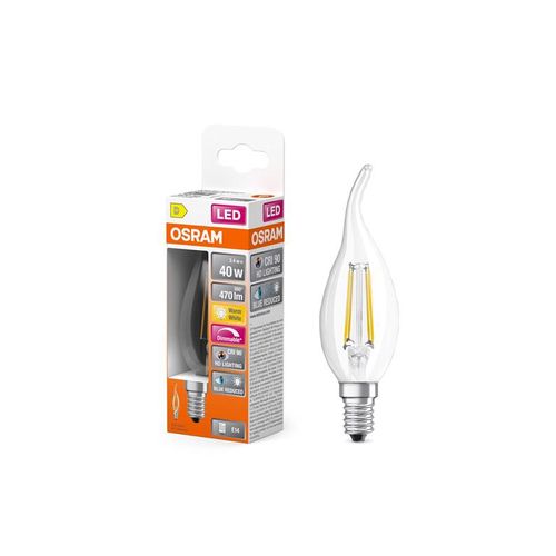 Osram LED-Lampe LED Comfort candle vindstød filament 470lm 3.4W/927 (40W) E14 dimmable E14