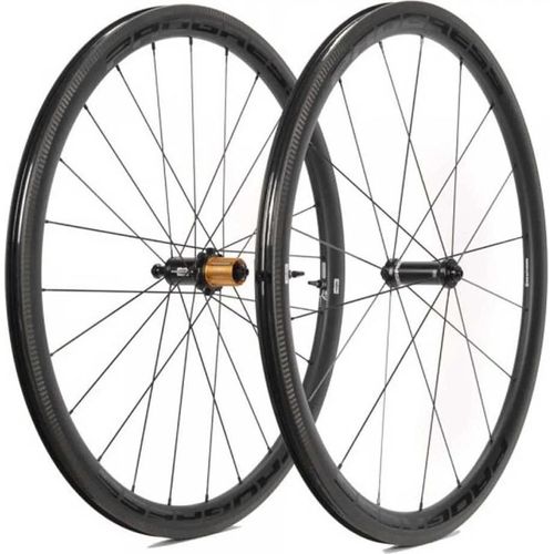 Progress Aero Tubeless Rennrad Laufradsatz Silber 9 x 100 / 9 x 135 mm / Shimano/Sram HG Silber 9 x 100 / 9 x 135 mm