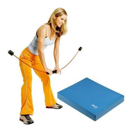 Flexi-Bar Fitness-Set "Flexi Bar Sport & Airex Balance Pad"