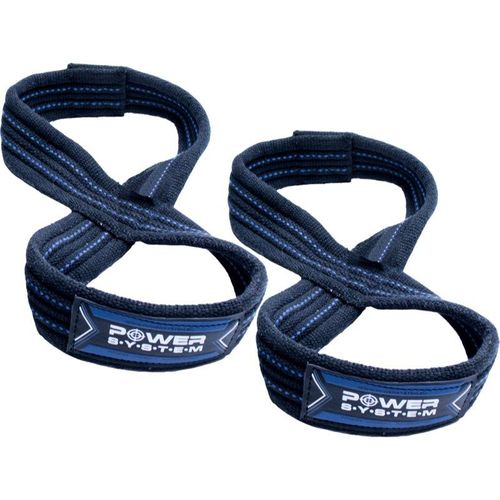 Power System Figure 8 Straps power straps kleur Blue S/M 2 st