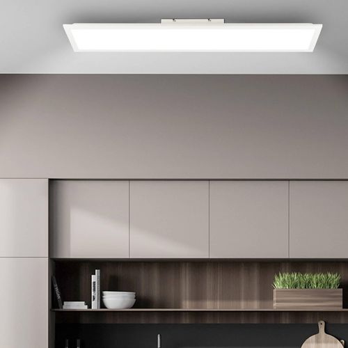 LED-Panel Simple A, weiß, 100 x 25cm, Metall, 4.000 K