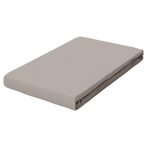 Schlafgut Boxspring-Spannleintuch Pure , Sand , Textil , 90-100x190-220 cm , Grüner Punkt, Textiles Vertrauen - Oeko-Tex®, Hohenstein, AZO-frei, Oeko-Tex® Made IN Green , bügelfrei, weich und anschmiegsam, perfekter Sitz , Schlaftextilien, Bettwäsche, Bettlaken, Spannbettlaken Boxspringbett