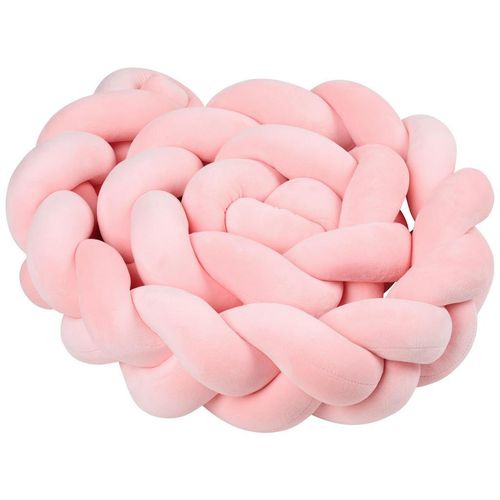 Patinio Nestchen , Hellrosa , Textil , Abstraktes , Füllung: Polyester , 200 cm , Oeko-Tex® Standard 100 , Schlafen, Babybett-Ausstattung, Babynestchen, Bettnestchen