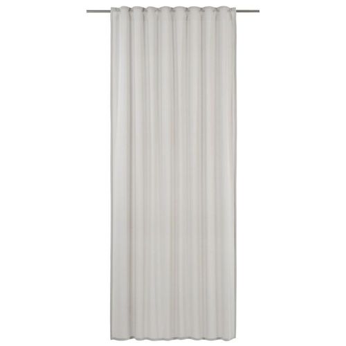 Fertigvorhang , Taupe , Textil , 140x255 cm , Wohntextilien, Gardinen & Vorhänge, Fertiggardinen, Fertiggardinen