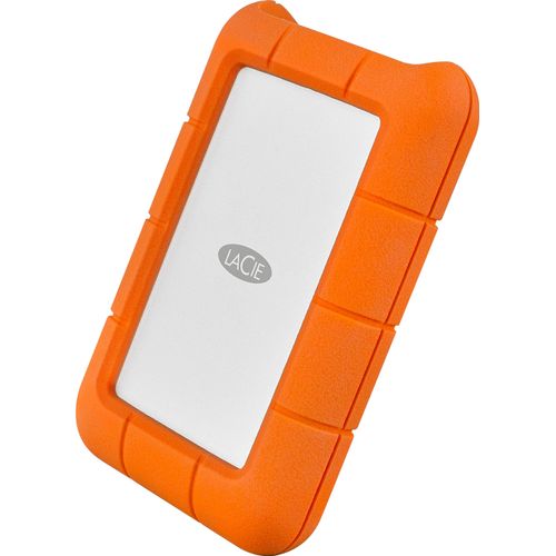 LACIE externe HDD-Festplatte "Rugged USB-C", orange, 1 TB, Festplatten