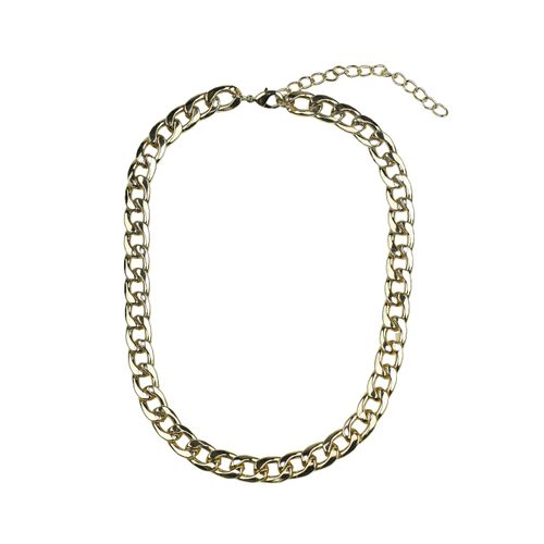 Kette mit Anhänger "Lissabon", Damen, Gr. onesize, Metall, gold, COLLEZIONE ALESSANDRO, Basic, Halsketten, aus Metallgliedern