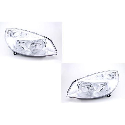 Scheinwerfer passend für Renault Scenic II 03-06 H7 H1 Satz Links Rechts 7701065132 7701056127 7701064132 7701065130 7701056126 7701064 Johns