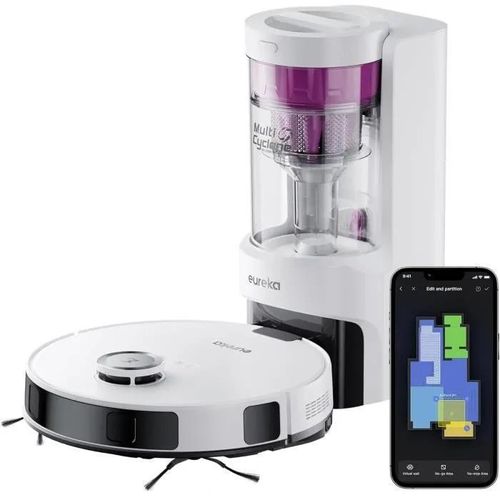 Saug- und Wischroboter - EUREKA E10S Weiß - 4000 Pa - 180 Min. - 200 ml