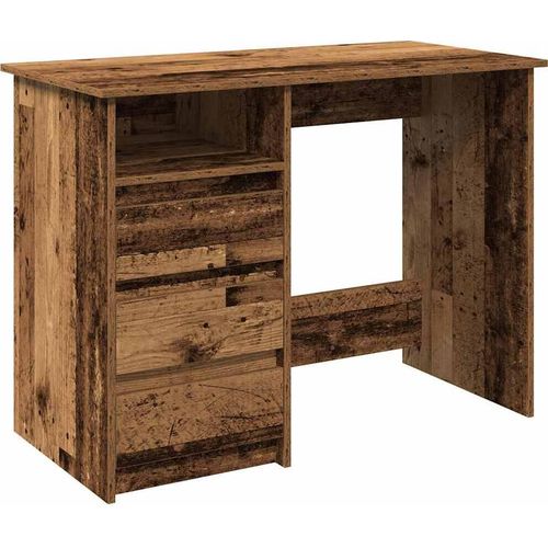 SYFAX™ Schreibtisch Altholz-Optik 102x50x75 cm Holzwerkstoff Image
