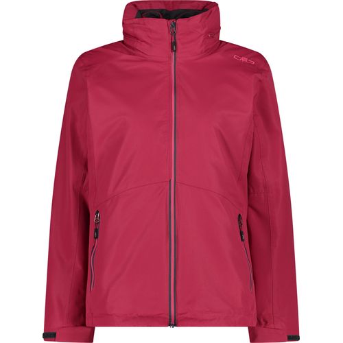 Cmp Woman Jacket Zip Hood Detachble Inn Anemone Anemone 36