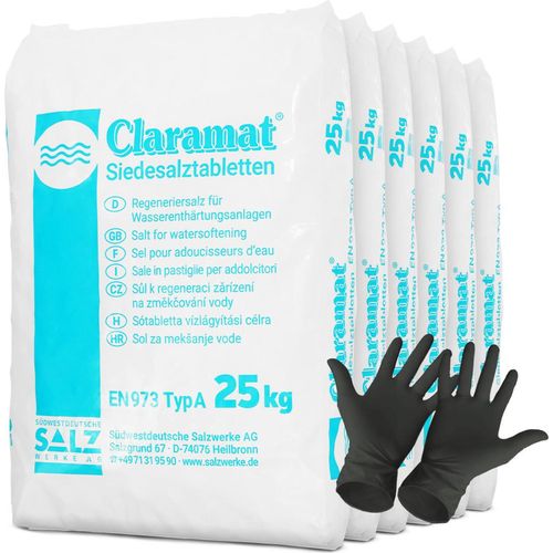 6x Claramat® Siedesalztabletten | Sack (25 kg) - B0792XCCND