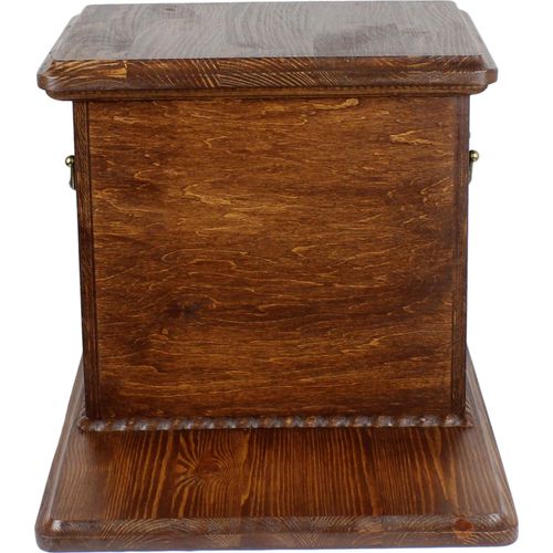 Hannoveranisches Pferd - eine Urne für Pferdeasche, eine große Urne mit einem Pferdekopf, eine Schachtel für Pferdeasche der Marke Art-Dog