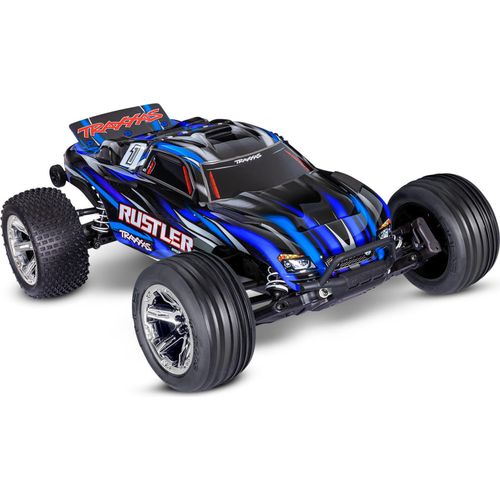 Traxxas Rustler 1:10 BL-2s RTR blau
