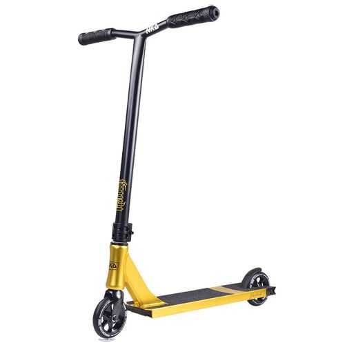 NKD Rally V2 Stunt-Scooter Gold/Schwarz 79cm – Für junge Stunt-Helden