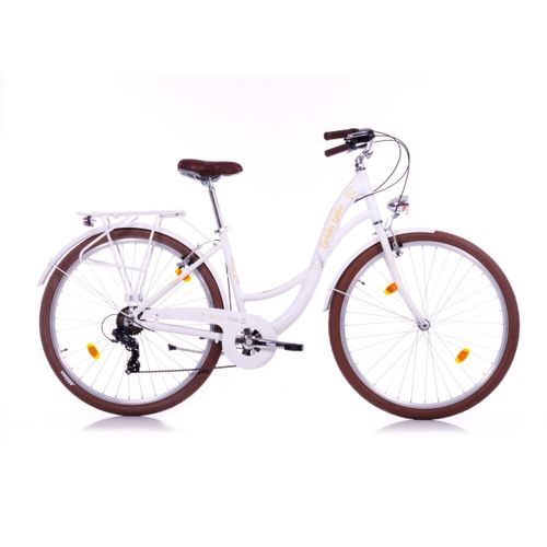 Cityrad Bella 2 – 28 Zoll Damen Hollandrad mit Shimano 7-Gang - Weiß