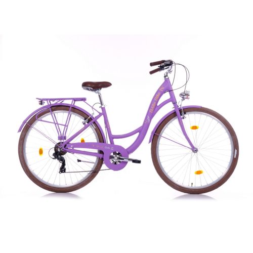 Cityrad Bella 2 – 28 Zoll Damen Hollandrad mit Shimano 7-Gang - Lila