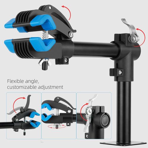 Verstellbare Fahrrad Reparaturständer - Wandmontage Fahrrad Werkstand für Wartung und Reparaturen