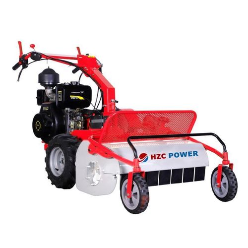 Rasenmäher, Mähbreite 76 cm, 15 PS, Hochgrasmäher, Schlegelmulcher, Hand-Mähwerk, Wiesenmulcher (RSM76)