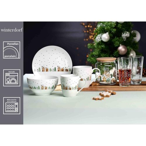 Ritzenhoff & Breker Jumbobecher Winterdorf 500 ml 6er Set