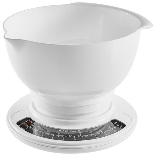 Soehnle Küchenwaage Culina PRO , Weiß , Kunststoff , 14x25.3x22.9 cm , Backen, Küchenwaagen