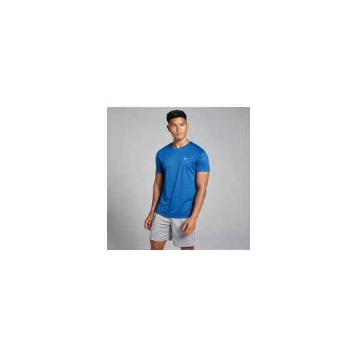MP Herren Tempo meliertes T-Shirt – Echtes Blau - S