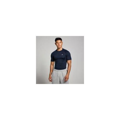 MP Herren Tempo nahtloses T-Shirt mit Grafikelement – Marineblau - XL Image