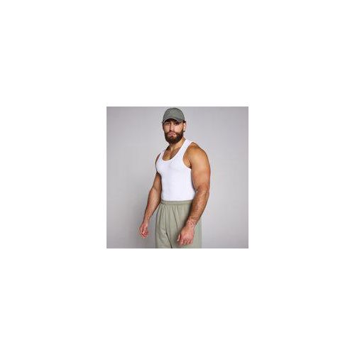 MP Men's Origin Ribbed Muscle Fit Tank - White - XS Image