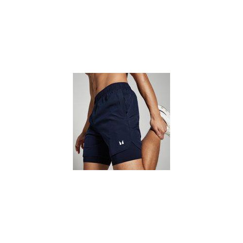 MP Herren 2-in-1-Trainingsshorts — Navy - L